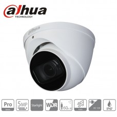 HAC-HDW2501T-Z - Caméra avec micro dôme 5 mégapixels IR 60m Dahua